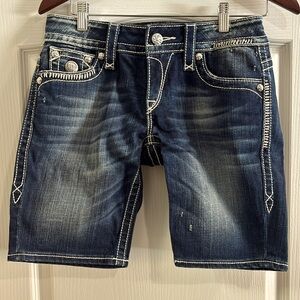 Rock Revival Jean Bermuda Shorts Size 29